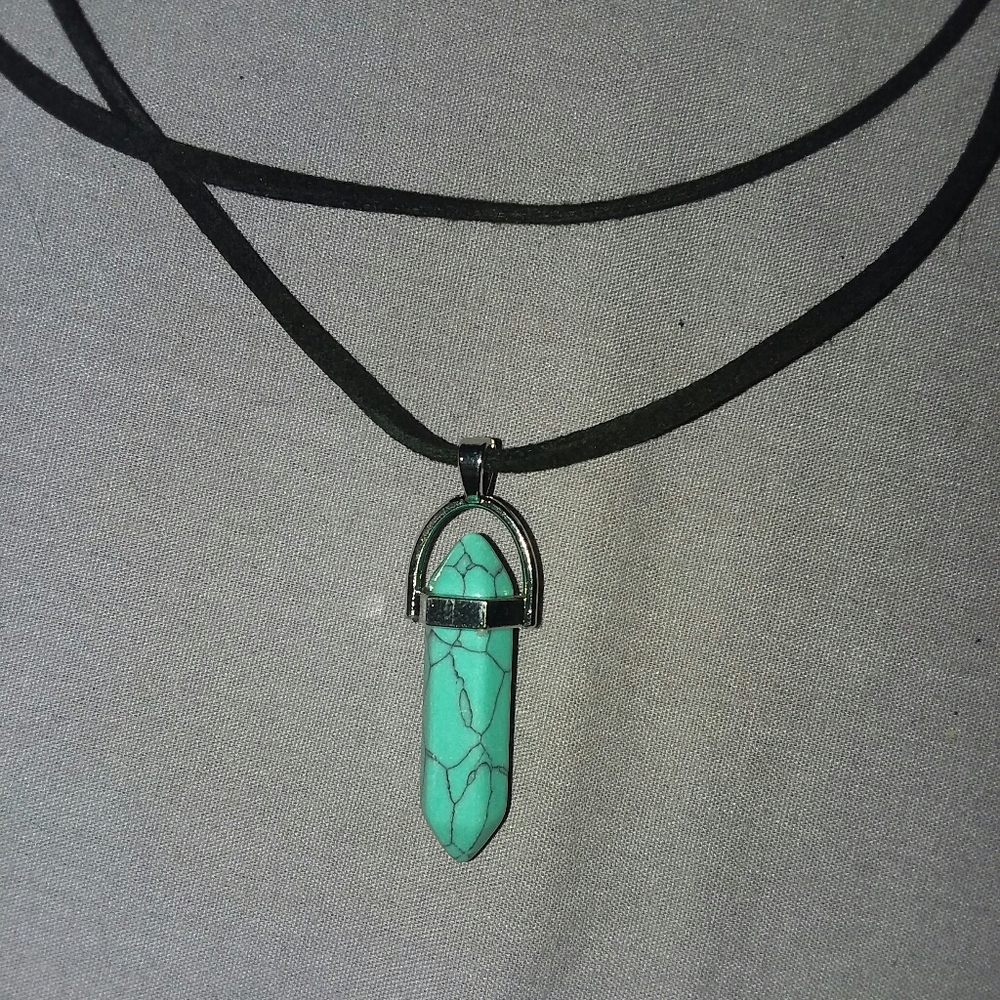 Double choker - Turquoise